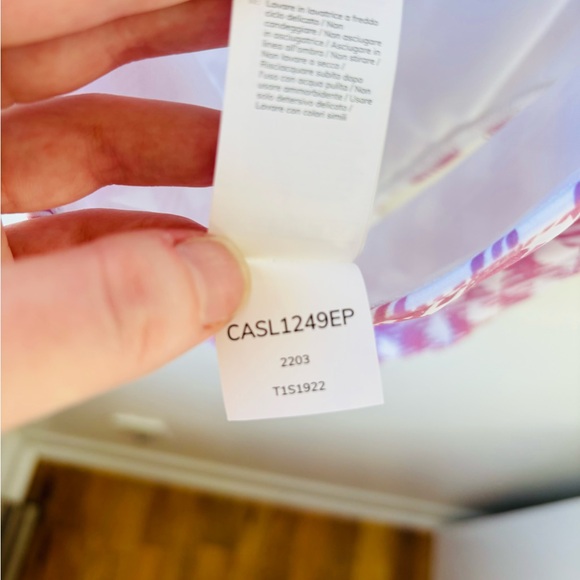 Cupshe Lavender Checkered One Piece Swimsuit - Picture 9 of 9